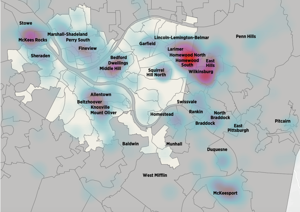 Geospatial Analysis of Gun Violence in Allegheny County, with focus on City of Pittsburgh